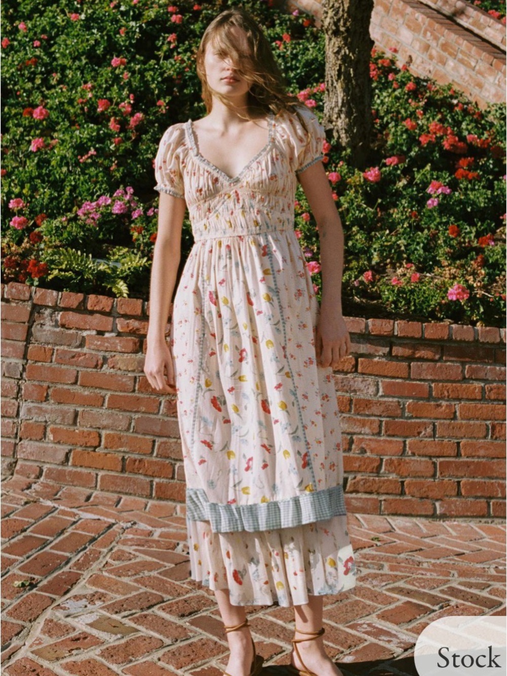 Christy Dawn Matilde Dress Lantana Blooms Size L